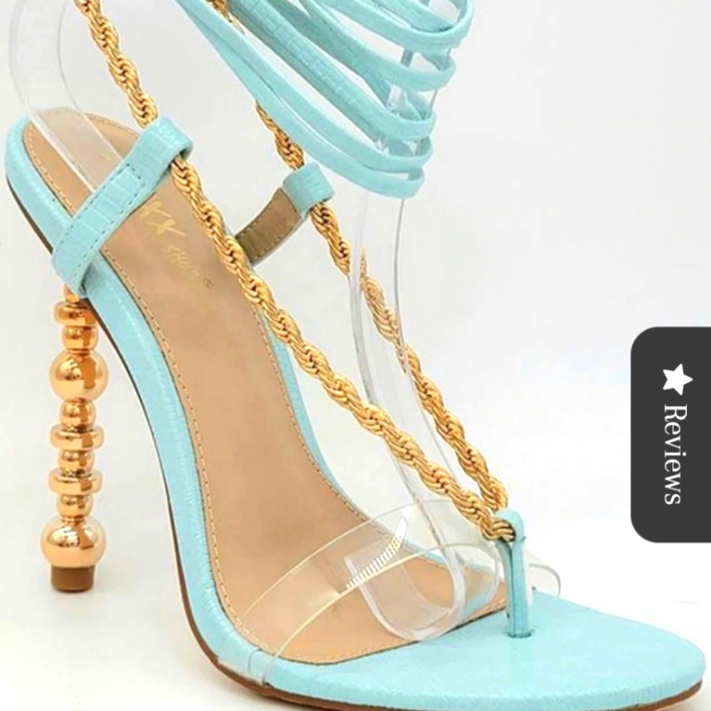 Divine Chain Strap Heel